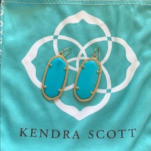 Kendra Scott Elle Earrings in Turquoise